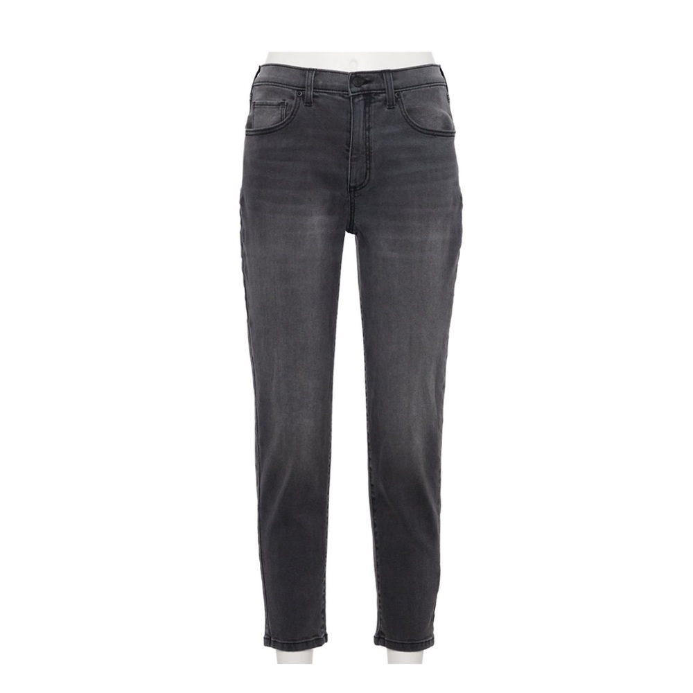 NWT Sonoma Ultra High Rise Mom Jeans Black Size 10 Size 18